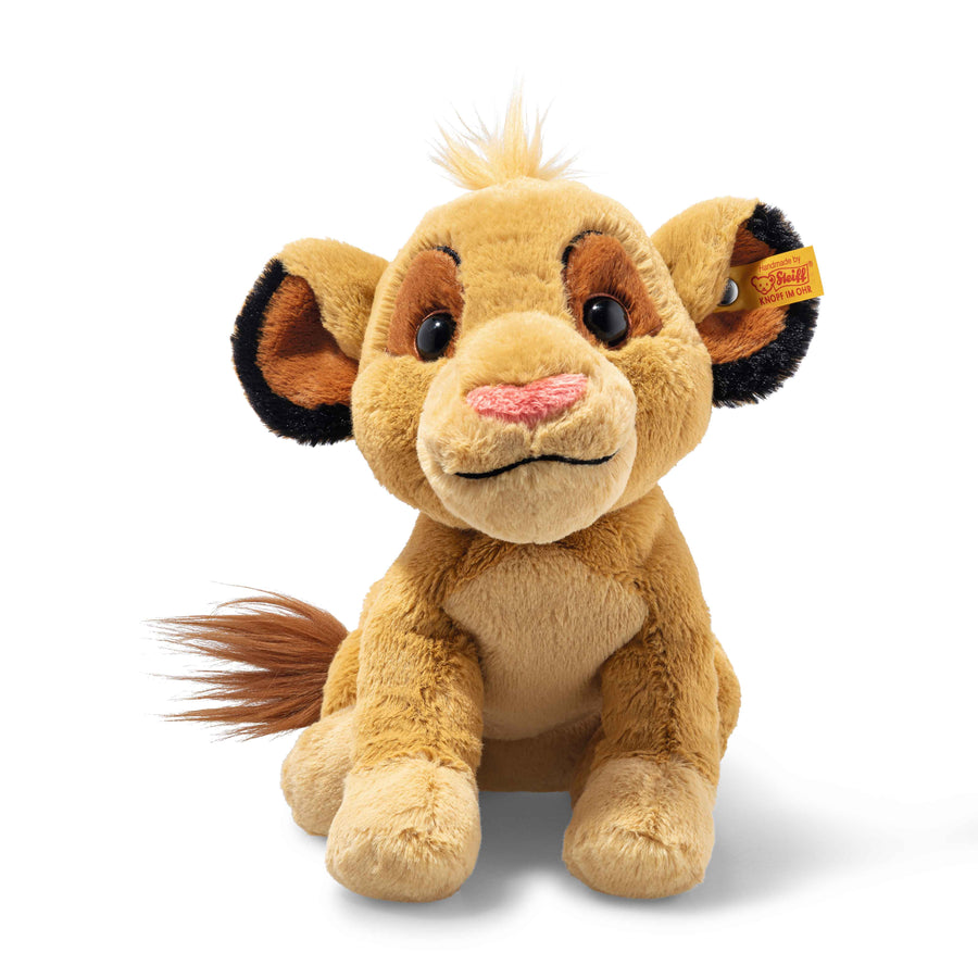 Steiff Disney Originals Simba løve 26 cm i gyllenbrun plysj