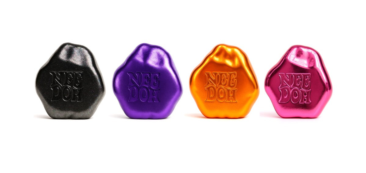 NeeDoh | Tuff Nugget | 4 Asst. Top View - Bamsedyra AS