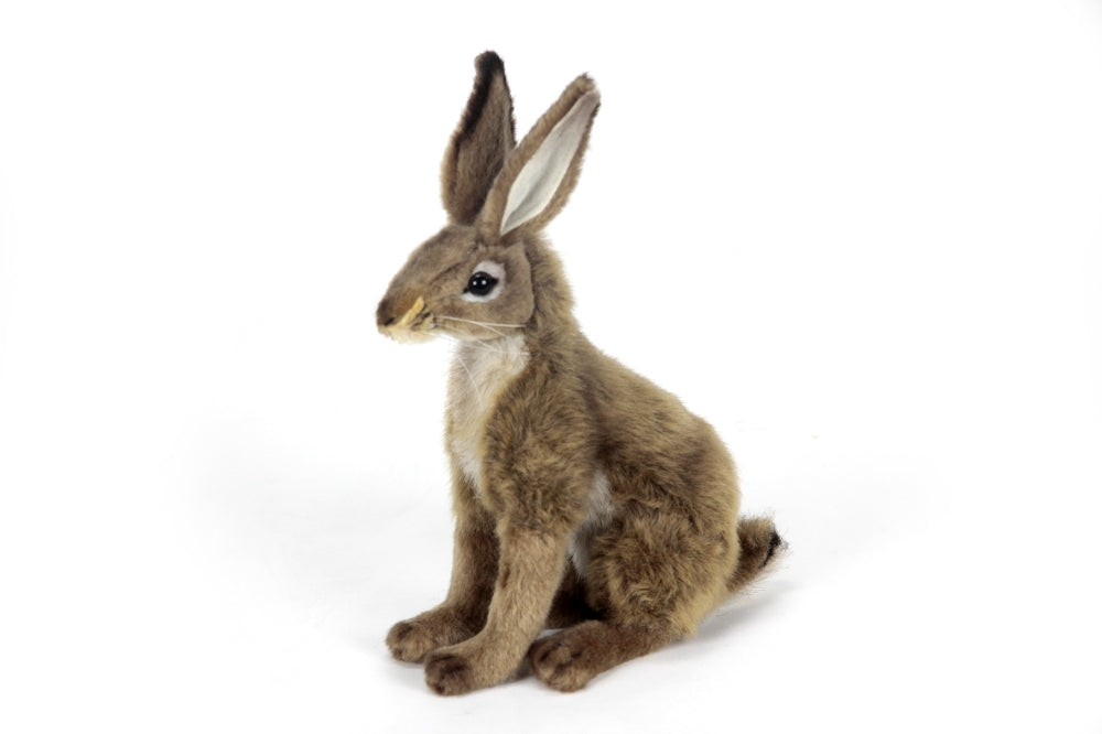 Hansa Creation | Jackrabbit | Brun/Grå | ca. 17 cm - Bamsedyra AS