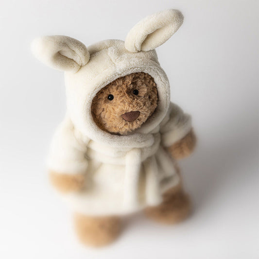 Jellycat | Bartholomew Bear Bathrobe | 26cm - Bamsedyra AS