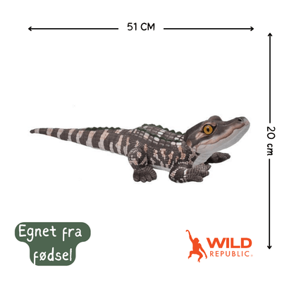 Baby Alligator Plush | Wild Republic - Bamsedyra AS