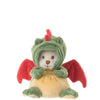 Ziggy Dragon bamse i grønn drakt fra Bukowski Design