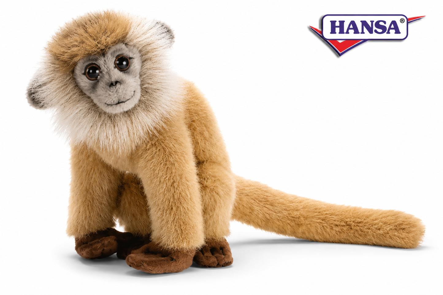 Bladape Bamse Beige | Hansa Creation | 18cm