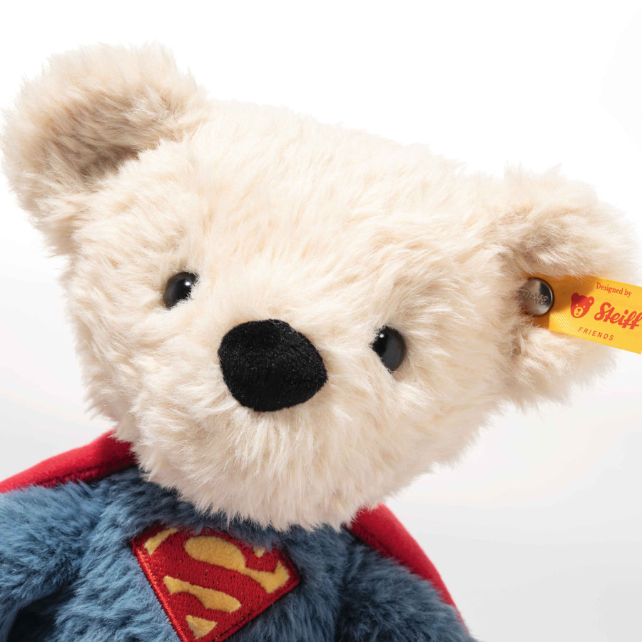 Steiff Superman teddybjørn 29 cm med Button in Ear