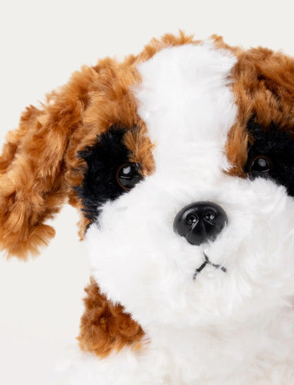 Hund Bamse Hvit | Teddykompaniet - Bamsedyra AS
