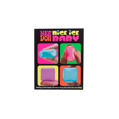 NeeDoh | Teenie Nice Ice Baby 4-Pack | Assortert | Mini Side View - Bamsedyra AS