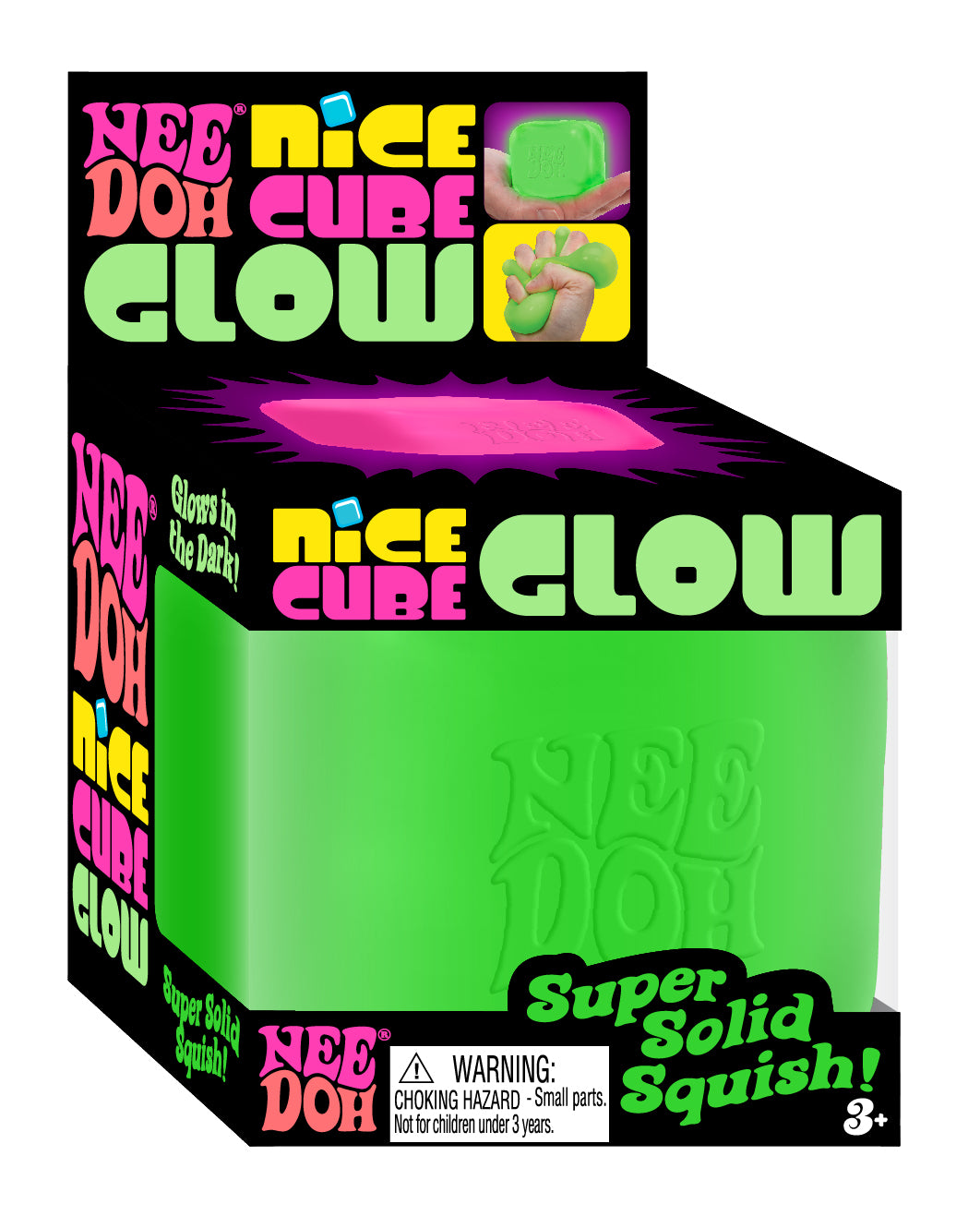 NeeDoh Nice Cube Glow Feature - Bamsedyra AS