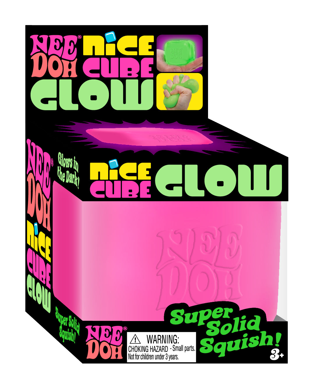 NeeDoh Nice Cube Glow Detail - Bamsedyra AS