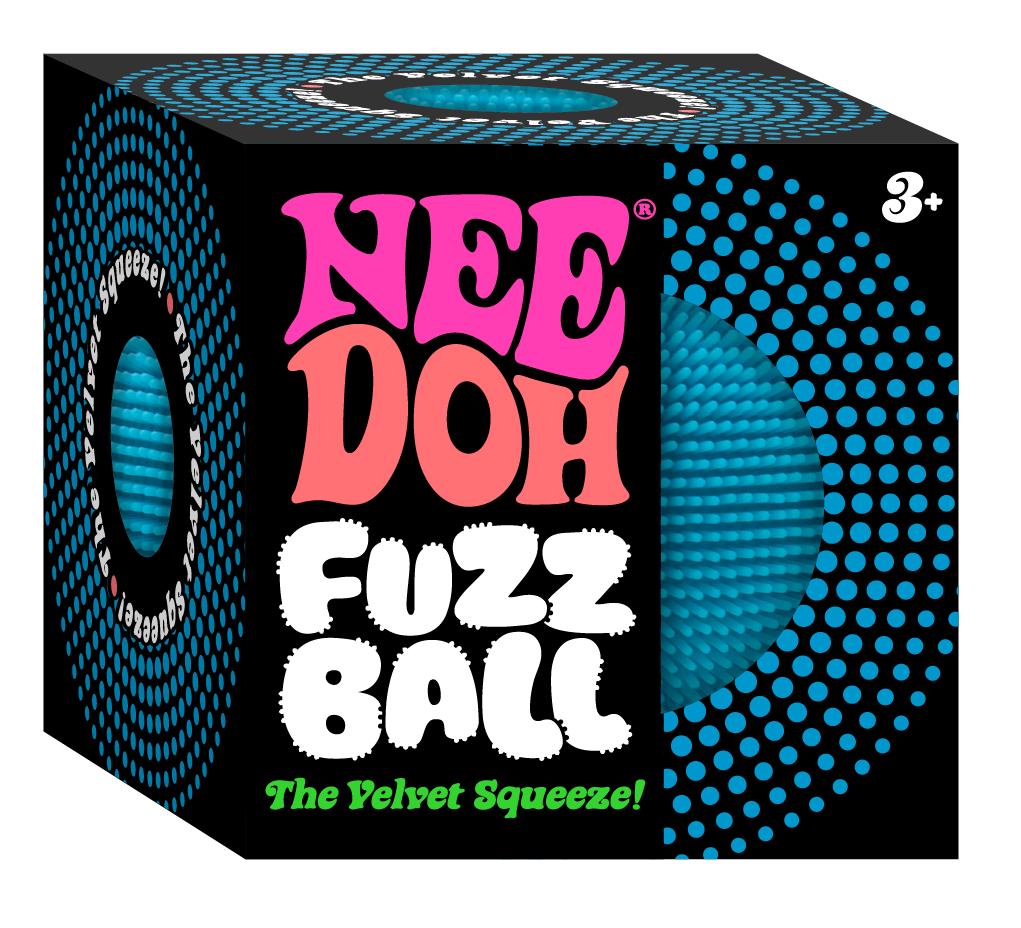 NeeDoh Fuzz Ball Classic – 5 varianter | Schylling - Bamsedyra AS