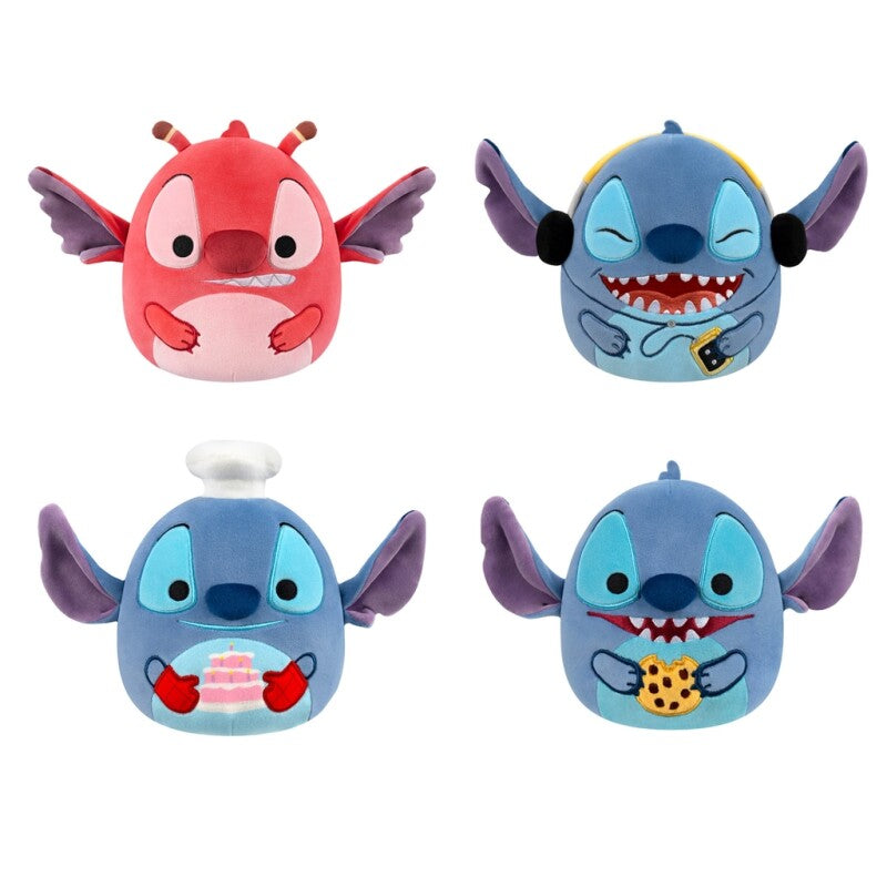Squishmallows Disney Stitch 20 cm – Assortert - Bamsedyra AS