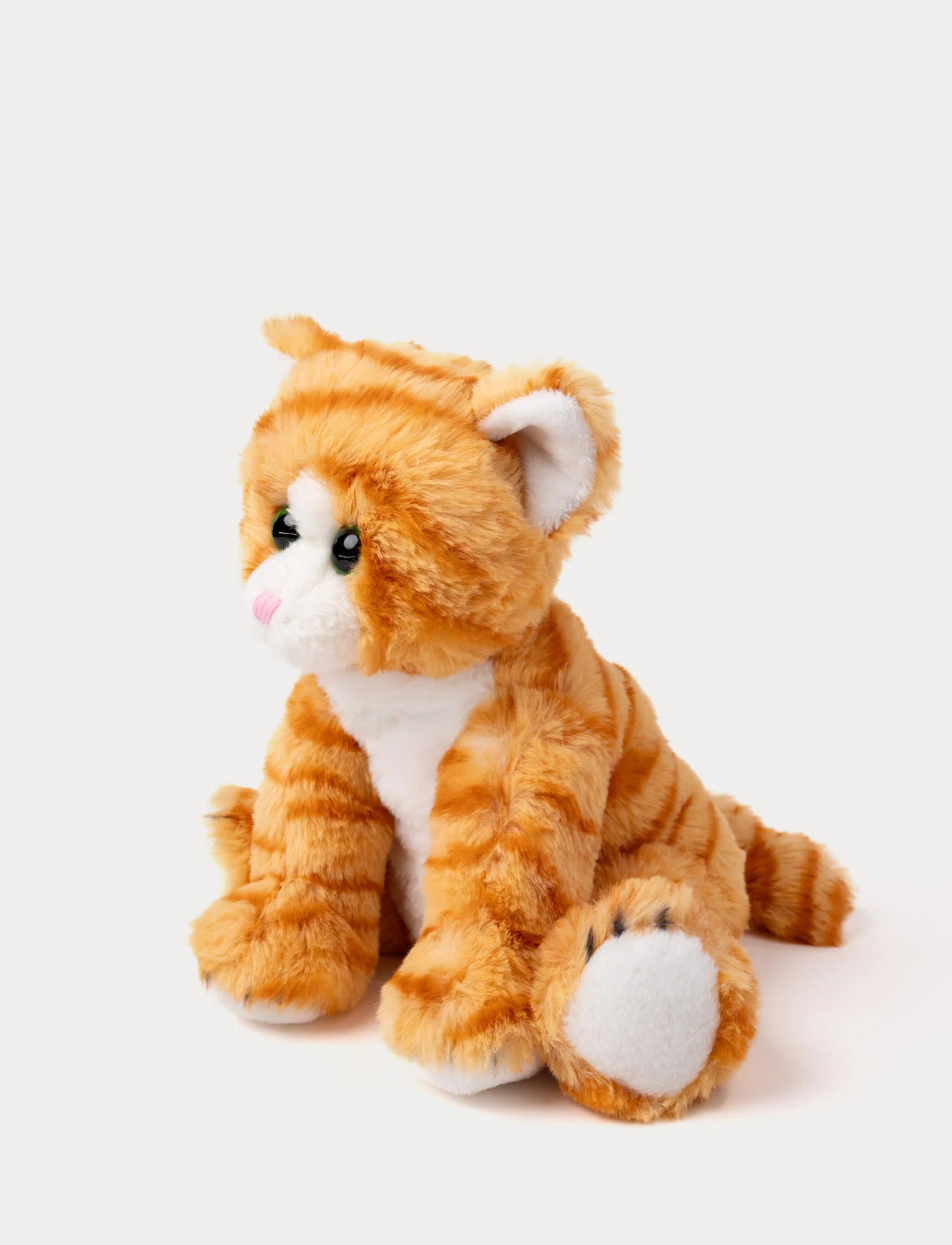 Cat Friends Mimmi katt bamse (orange) | Teddykompaniet Side View - Bamsedyra AS
