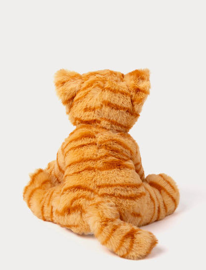 Cat Friends Mimmi katt bamse (orange) | Teddykompaniet Back View - Bamsedyra AS