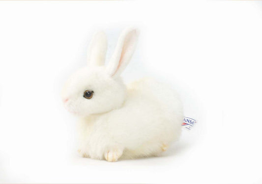 Hansa Creation | Bunny | Beige/Hvit | ca. 17 cm - Bamsedyra AS
