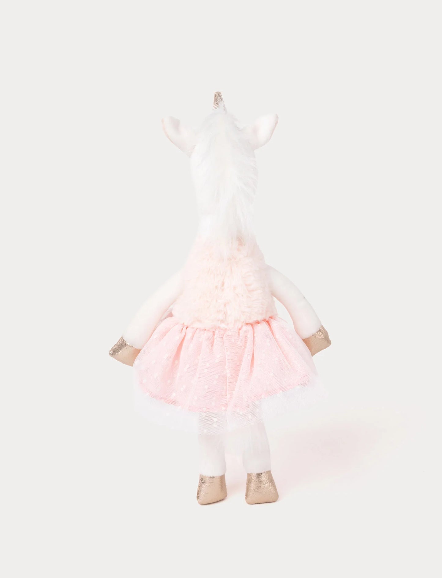 Teddykompaniet | Ballerina Unicorn Ella | Rosa | ca. 40 cm Back View - Bamsedyra AS