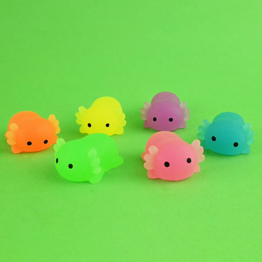 Axolotl squishy Side View - Bamsedyra AS