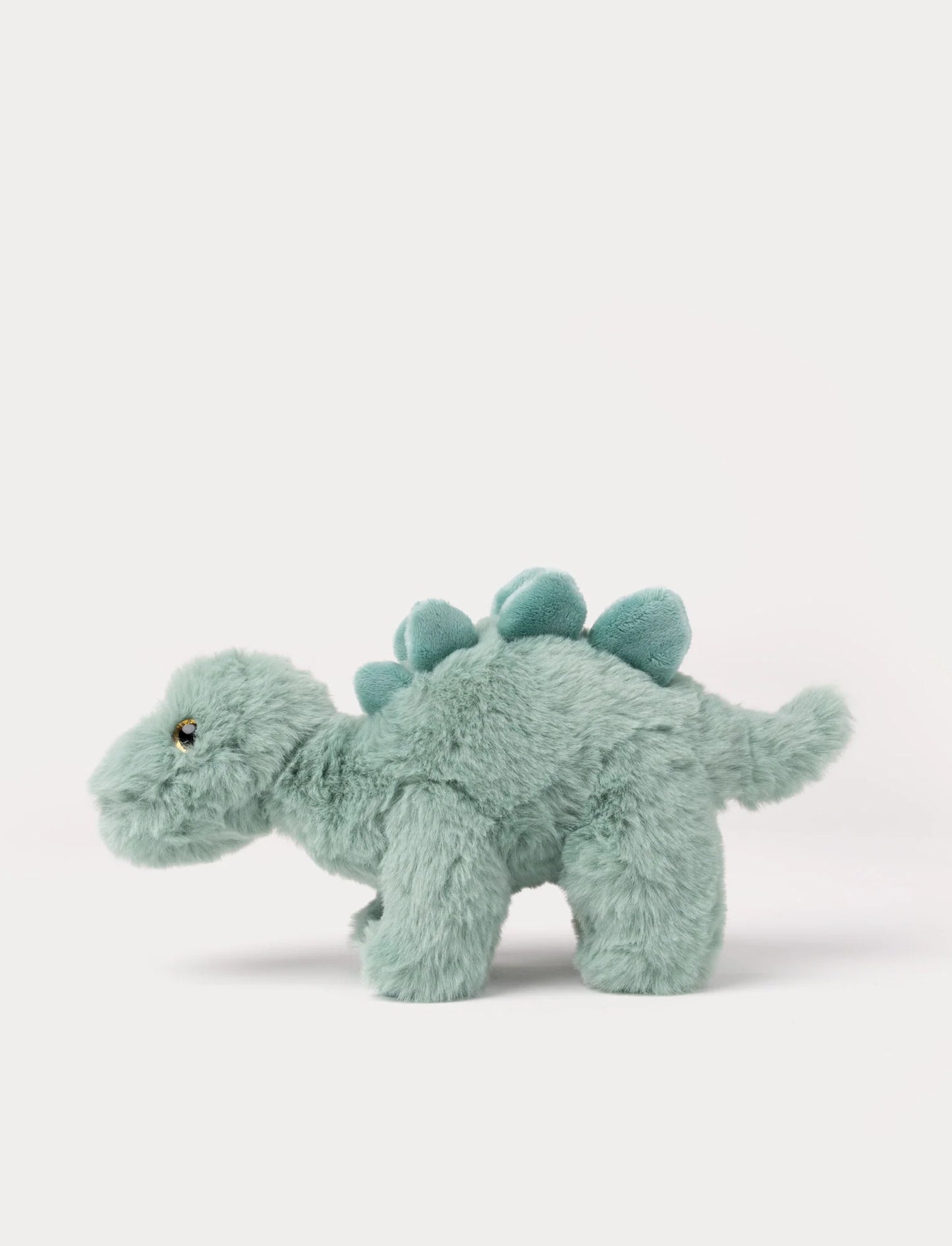Stegosaurus bamse 27 cm – grønn | Teddykompaniet Side View - Bamsedyra AS