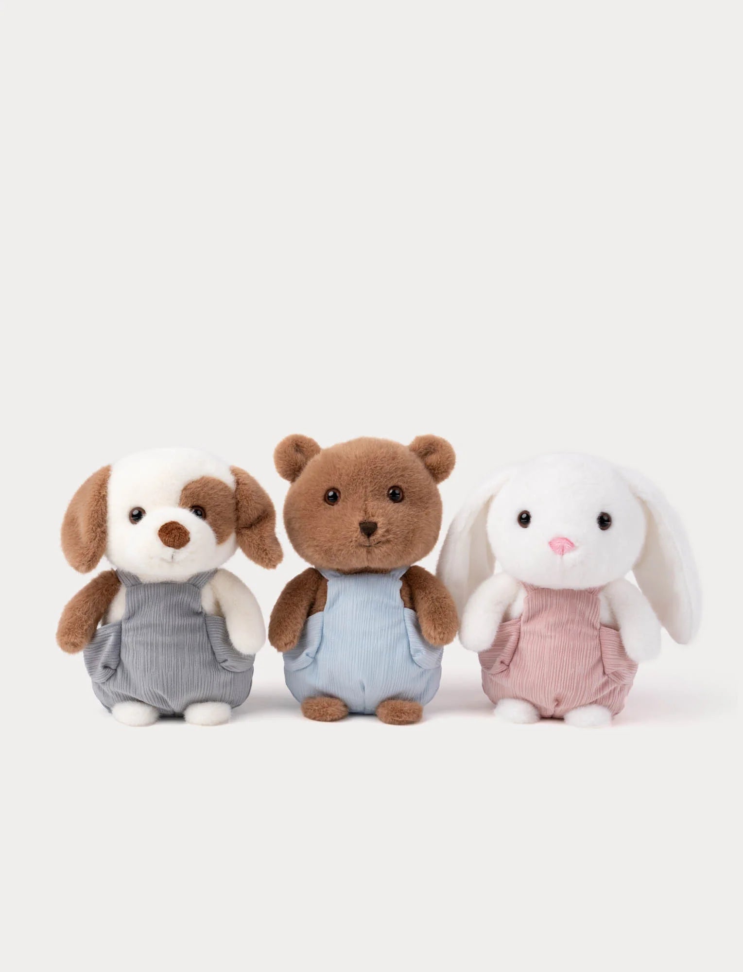 Teddykompaniet | Bjørn med snekkerbukse | 22 cm Feature - Bamsedyra AS