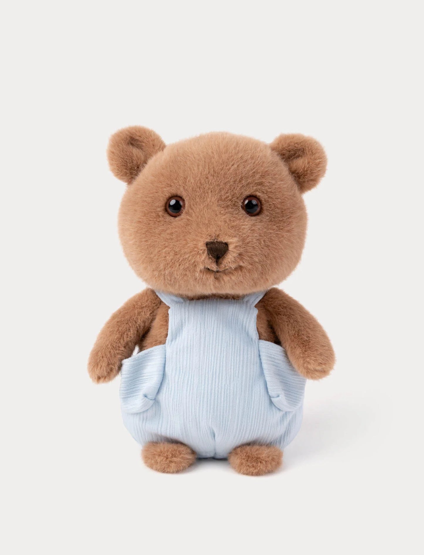 Teddykompaniet | Bjørn med snekkerbukse | 22 cm Detail - Bamsedyra AS