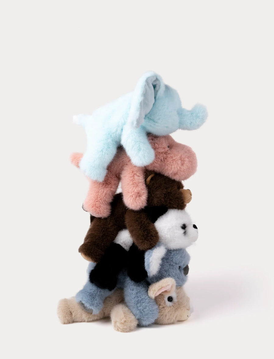 Kaninbamse Liggende 28 cm Beige | Teddykompaniet