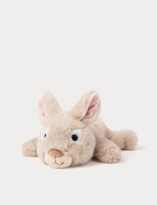 Kaninbamse liggende beige