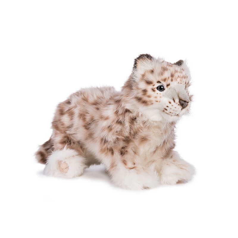 Hansa Creation Snow Leopard Cub Plush Toy - Bamsedyra AS