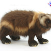 Jerv 50 cm Wolverine realistisk plysj | Hansa Creation - Bamsedyra AS