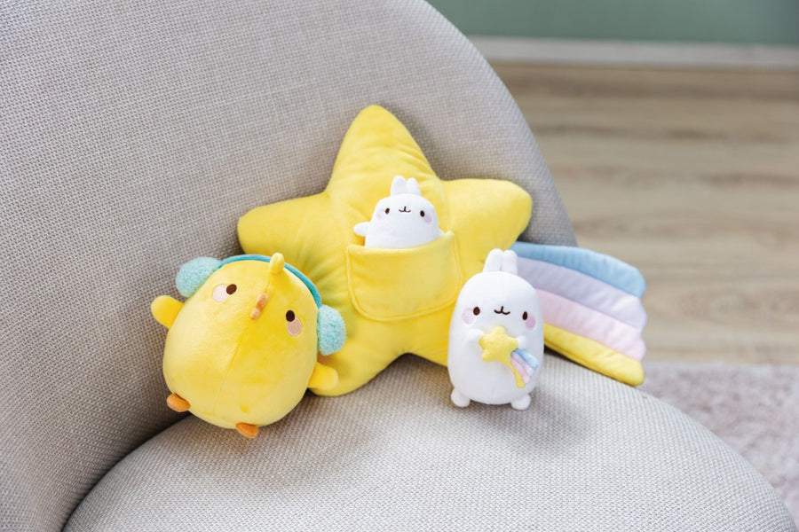 Kanin Bamse Molang med Stjerneskudd – NICI Molang – 12 cm – bilde 5