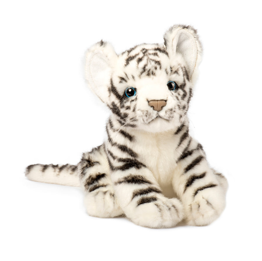 White Tiger Cub Plush Toy | Hansa Creation