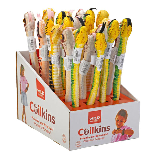 Coilkins Slangebamse 30 cm | Wild Republic - Bamsedyra AS