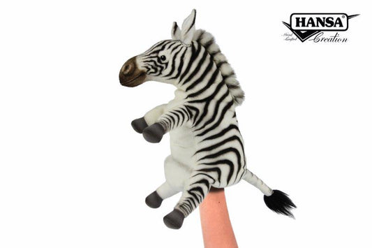 Sebra Hånddukke | Hansa Creation | 29cm