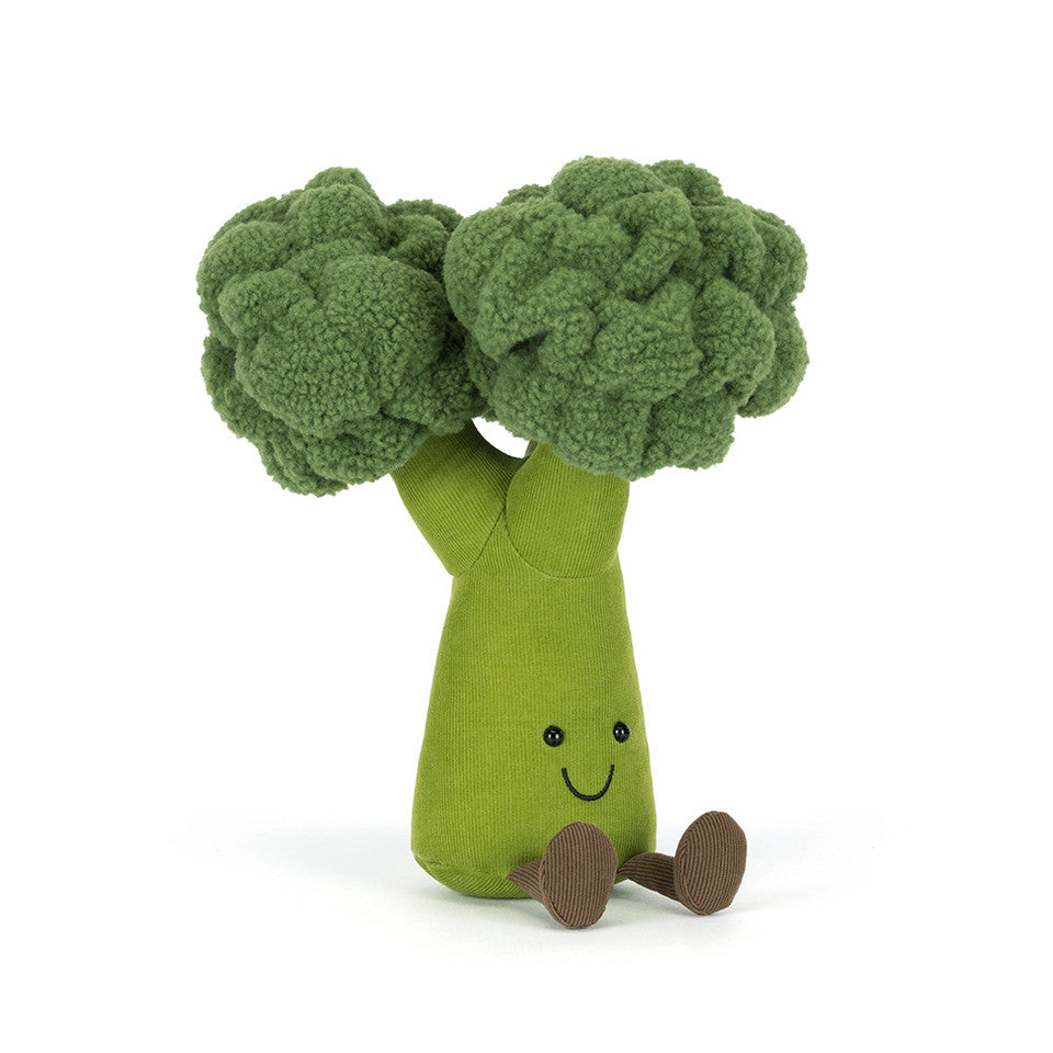 Jellycat | Amuseables Broccoli | Grønn | Medium - Bamsedyra AS