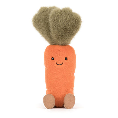 Jellycat | Amuseables Carrot | Oransje | ca. 34 cm Back View - Bamsedyra AS
