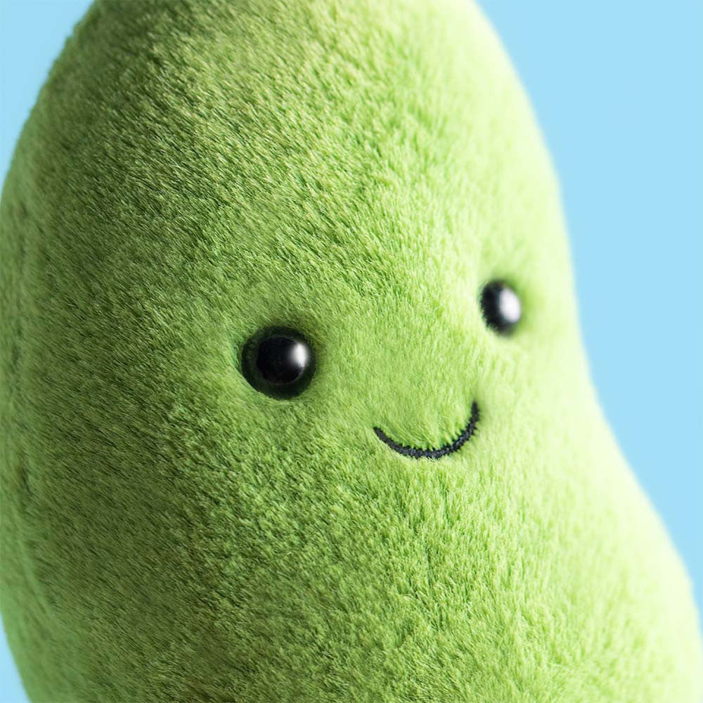 Jellycat | Amuseables Soyella Edamame Bean | Green | 10 cm