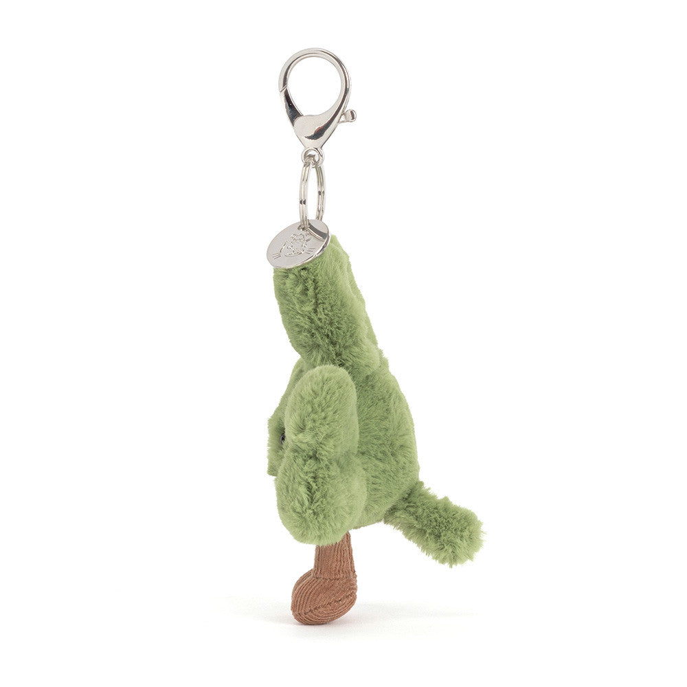 Jellycat | Amuseables Shamrock Bag Charm | Grønn | Small Side View - Bamsedyra AS