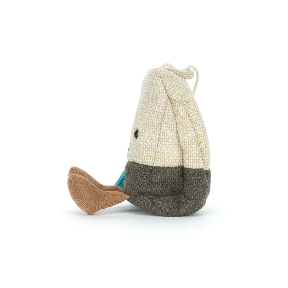 Jellycat | Amuseables Steepy Tea Bag | Beige | ca. 19 cm Detail - Bamsedyra AS