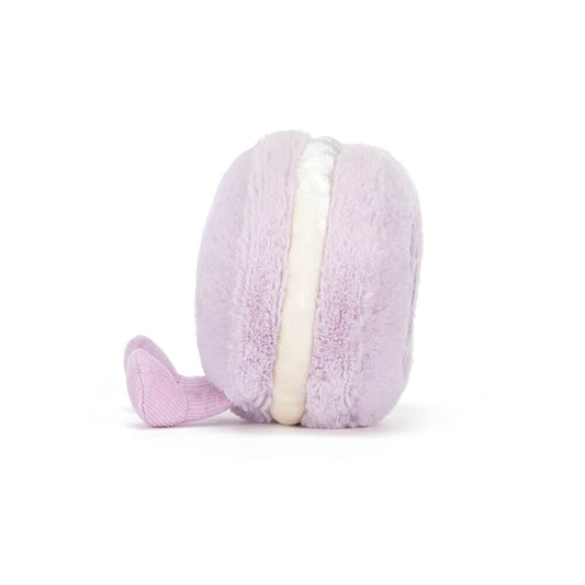 Jellycat | Amuseables May Macaron | Lavendel | ca. 12 cm - Bamsedyra AS