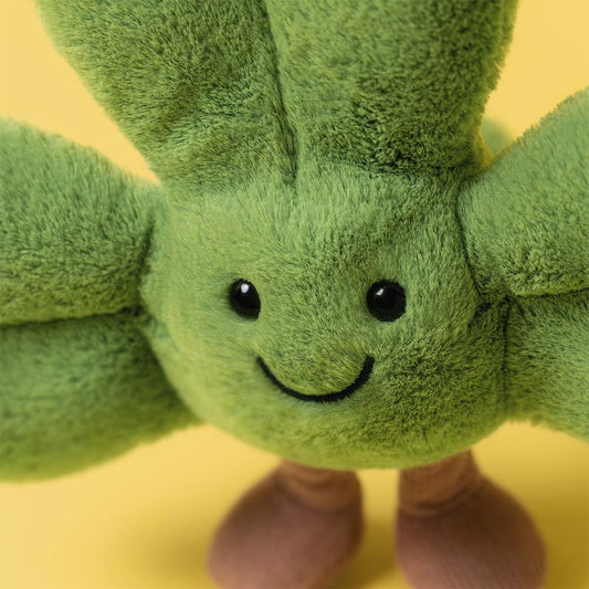 Jellycat | Amuseables Siofra Shamrock | Grønn | Medium - Bamsedyra AS