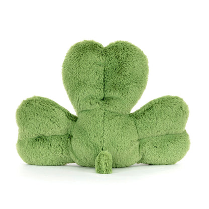 Jellycat | Amuseables Siofra Shamrock | Grønn | Medium Back View - Bamsedyra AS