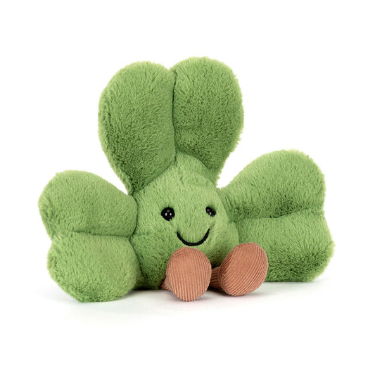 Jellycat | Amuseables Siofra Shamrock | Grønn | Medium - Bamsedyra AS