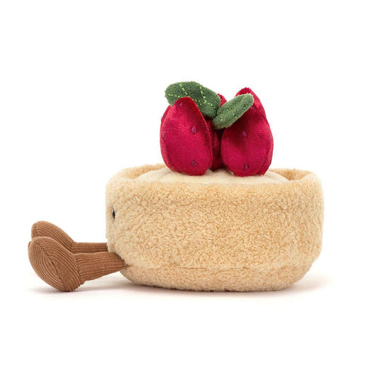 Amuseables Fleurette Tarte Aux Fraises | Jellycat - Bamsedyra AS