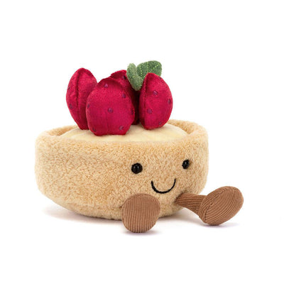 Amuseables Fleurette Tarte Aux Fraises | Jellycat - Bamsedyra AS