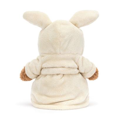 Jellycat | Bartholomew Bear Bathrobe | 26cm Detail - Bamsedyra AS