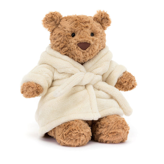 Jellycat | Bartholomew Bear Bathrobe | 26cm - Bamsedyra AS