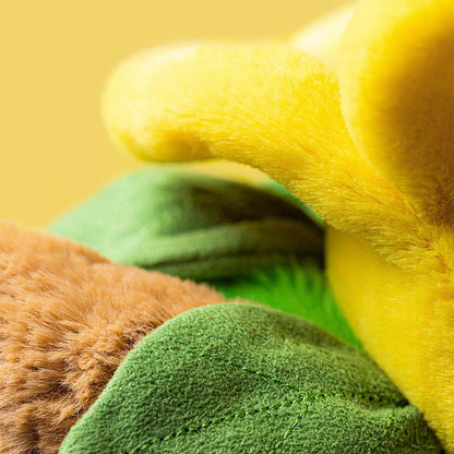 Jellycat | Bartholomew Bear Daffodil Outfit | Gul/Brun | Medium Side View - Bamsedyra AS
