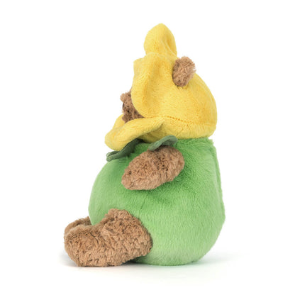 Jellycat | Bartholomew Bear Daffodil Outfit | Gul/Brun | Medium Detail - Bamsedyra AS