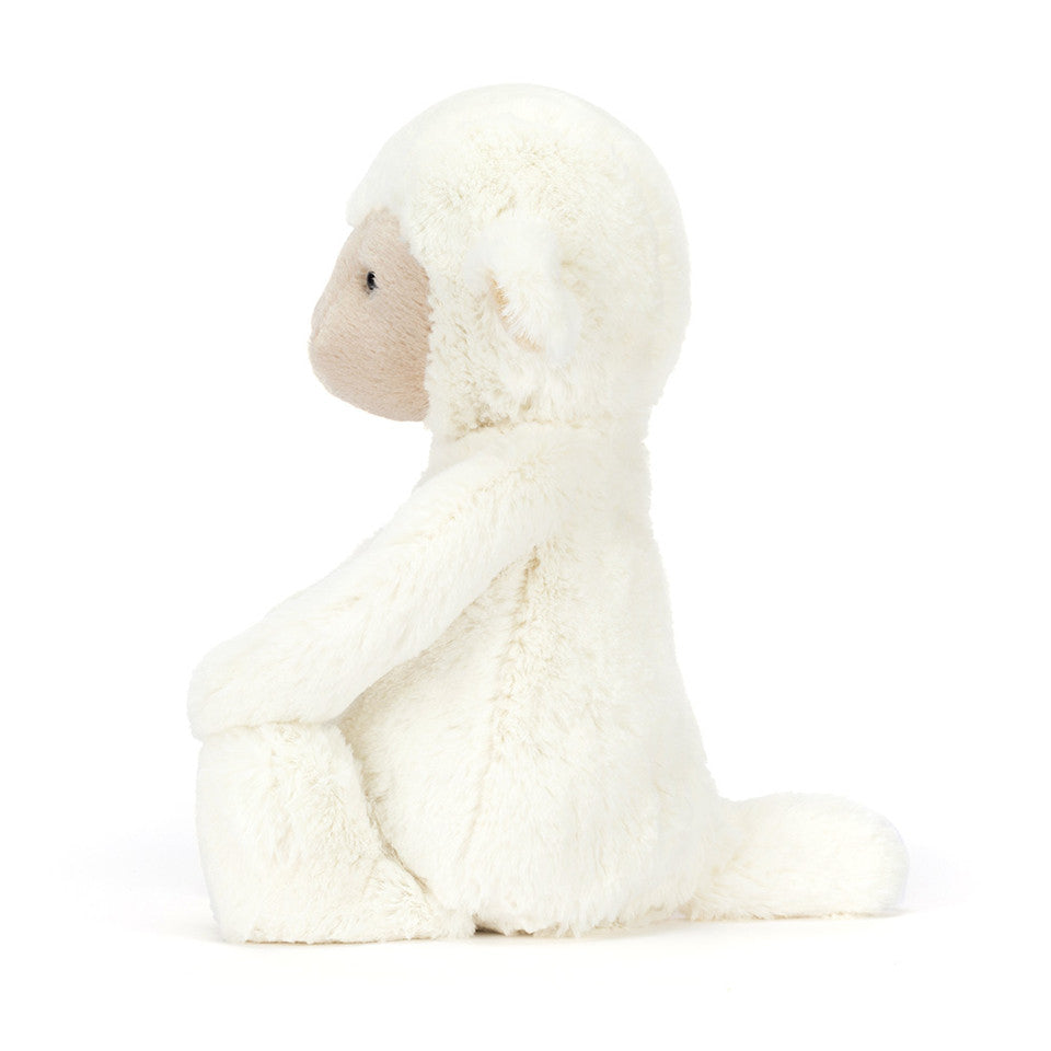 Jellycat | Skipson Lamb Original | Krem | ca. 31 cm Side View - Bamsedyra AS