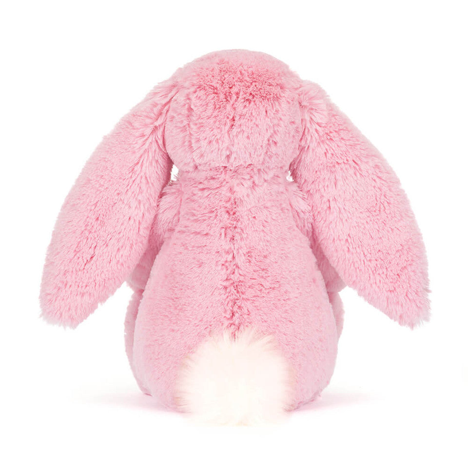 Jellycat | Blushkin Blossom Luxe Bunny Original | Rosa | ca. 31 cm Back View - Bamsedyra AS