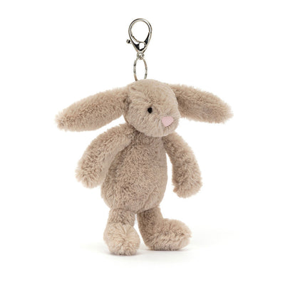 Bashful Bunny Beige Bag Charm 18 cm | Jellycat - Bamsedyra AS