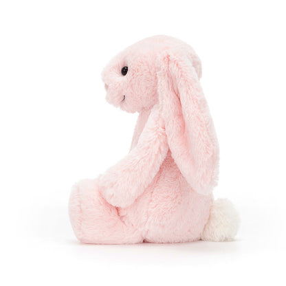 Bashful Pink Bunny Original | Jellycat Side View - Bamsedyra AS