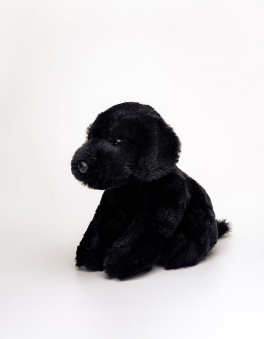 Hilda Pepper Sort Labradorebamse – myk sort labrador hundekosedyr